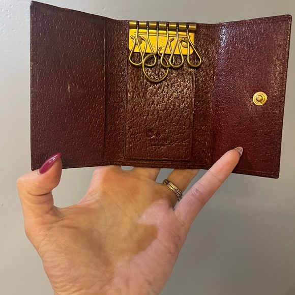 GUCCI Red key holder wallet - Picture 5 of 9